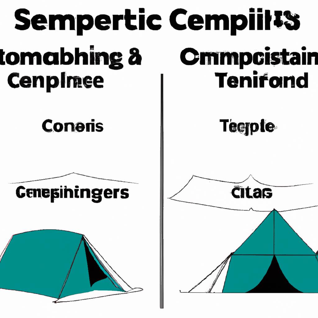 A_-peaceful_camping_site_with_tents_and_campfires_surrounded_by_tall_trees_and_mountain_views._A_stream_flows_nearby_as_the_sun_sets_behind_the_peaks,_casting_a_warm_glow_over_the_scene._A_perfect_spot_for_an_outdoor_adventure_and_memories_that_will_last_a_lifetime.