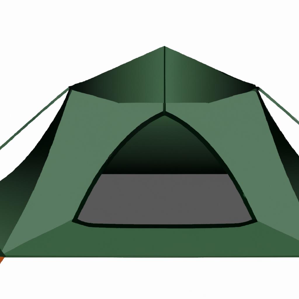 Tenting and Camping Site: A peaceful scene with tents and campfire surrounded by trees and a lake. A cozy spot for outdoor enthusiasts to relax, connect with nature, and enjoy the simple pleasures of life under the stars.