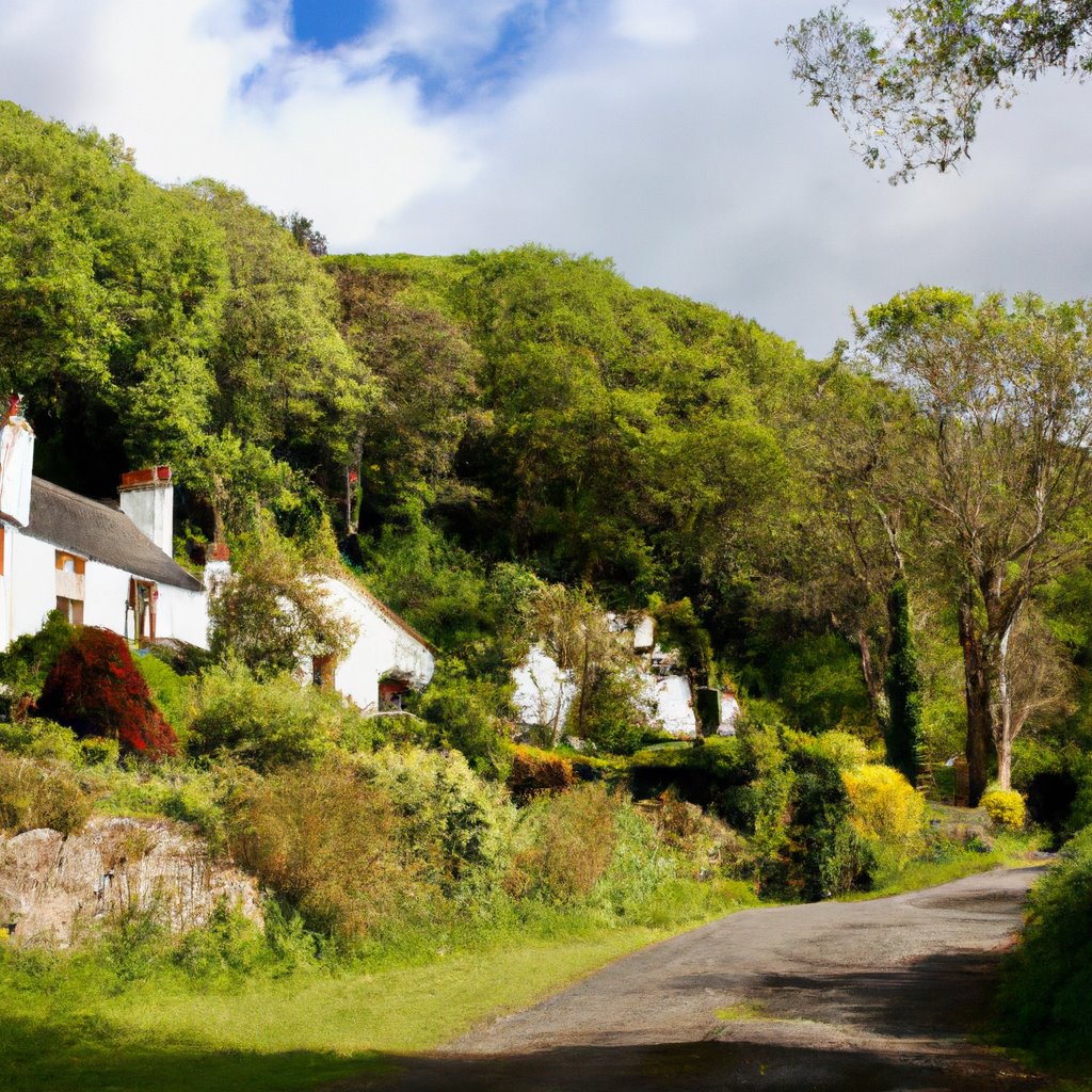 Exquisite rustic cottages nestled in verdant countryside landscapes, ideal for peaceful getaway experiences. Picture perfect vacation rentals offering tranquil retreat amidst nature''s beauty.