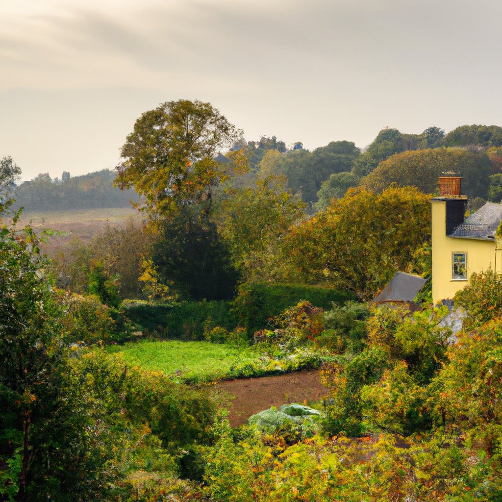 Charming-Cottage-Rentals-and-Countryside-Getaway-Experiences.jpg: A serene countryside cottage surrounded by green hills and colorful gardens. Perfect for a relaxing getaway experience with cozy interiors and breathtaking views. Ideal for nature lovers seeking peace and tranquility in a charming setting.