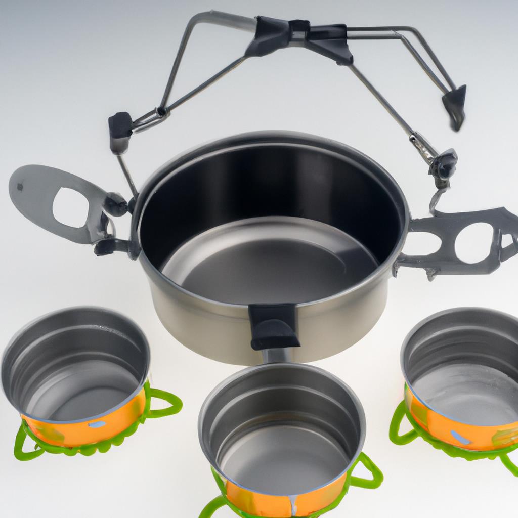 camping, cookware, meal prep, campsite, outdoor