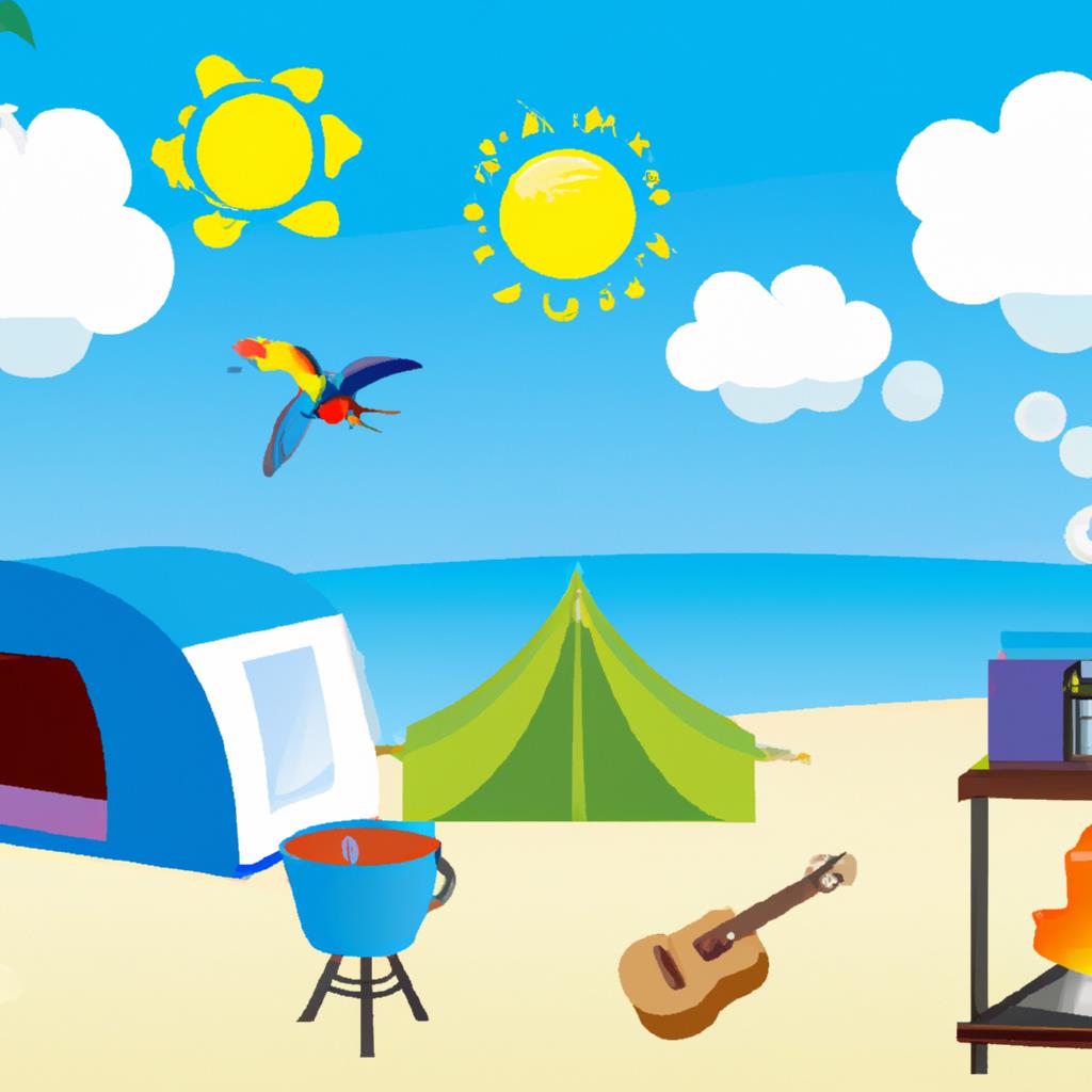 Beachfront, Camping, Activities, Kids, Tenting