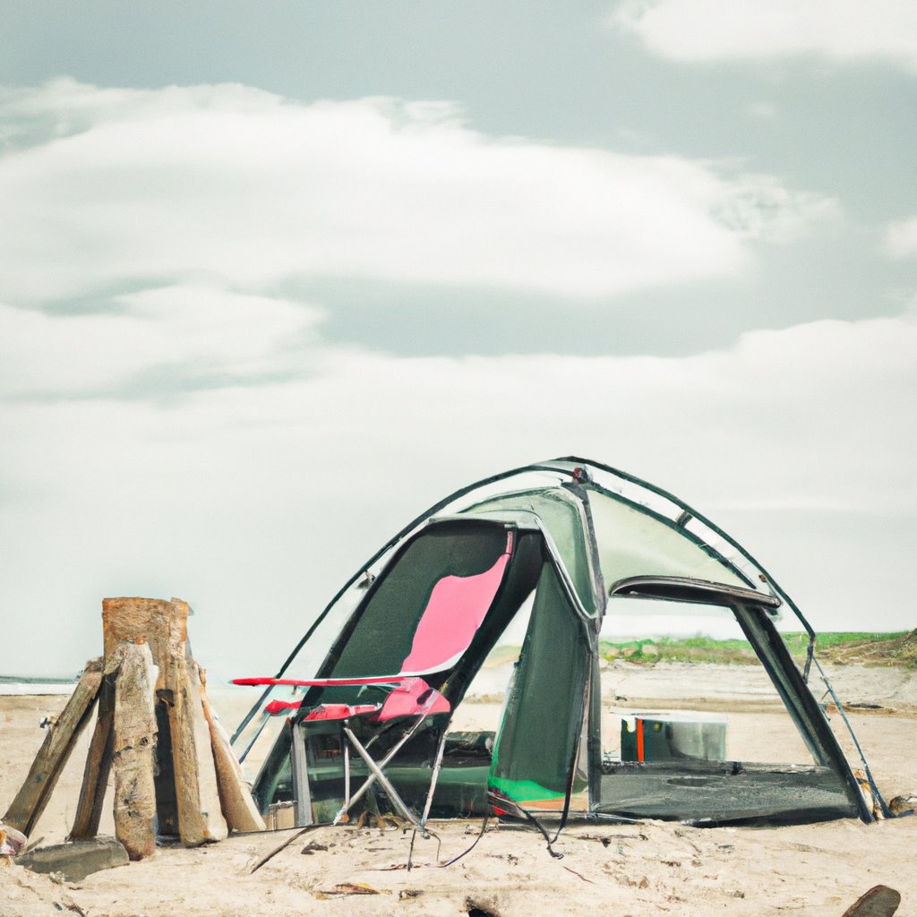 beachfront camping, camping essentials, tenting, camping site