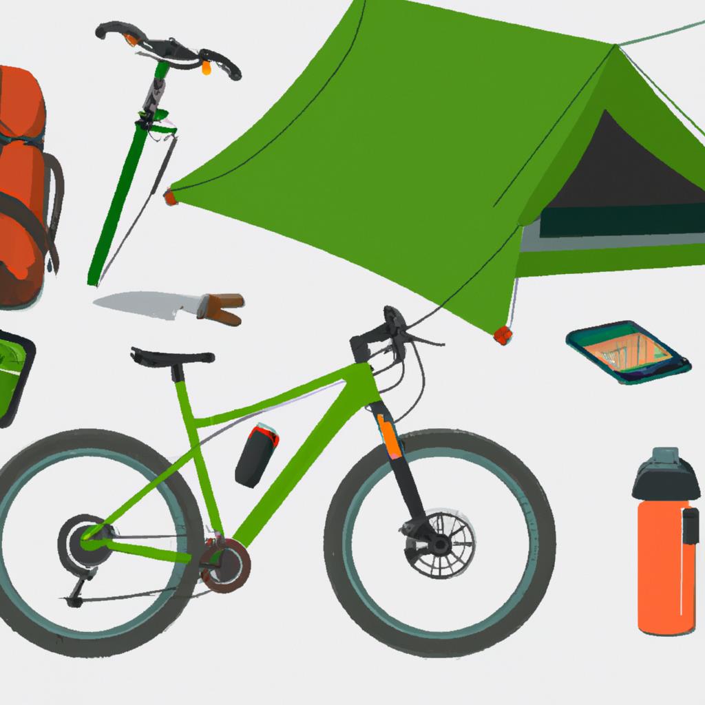 outdoors, camping, biking, essentials, accessories