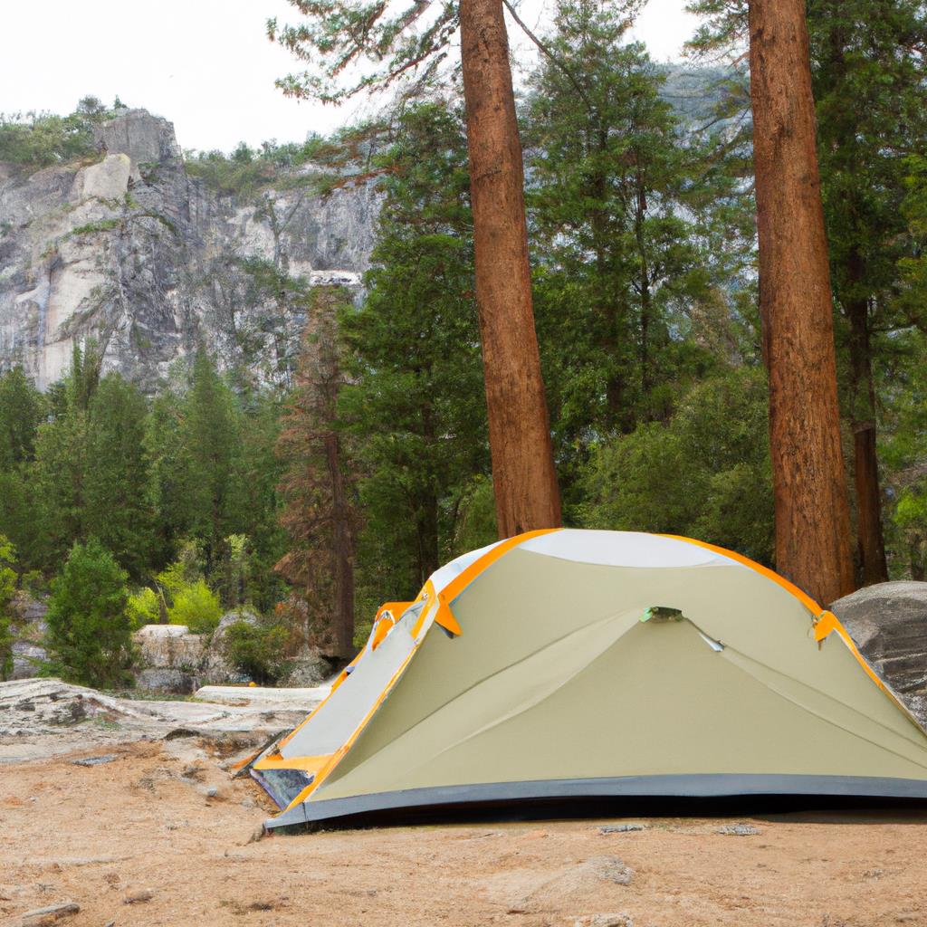 camping, tenting, Yosemite National Park, outdoor, adventure