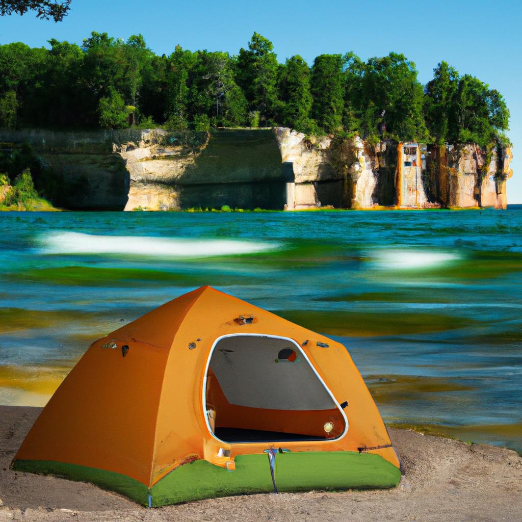 nature, camping, outdoors, adventure, Pictured Rocks