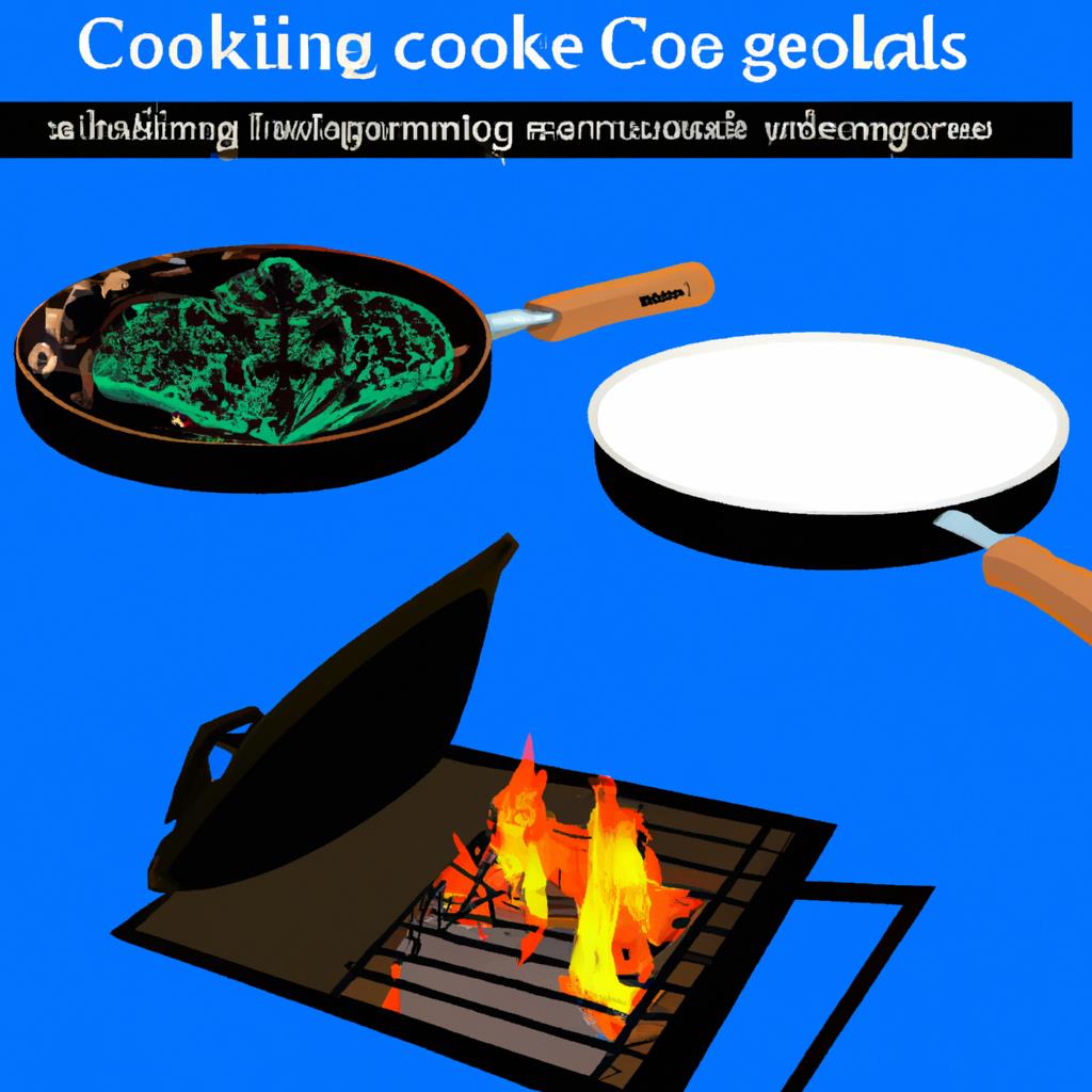 campfire, cooking, open flame, grates, tips