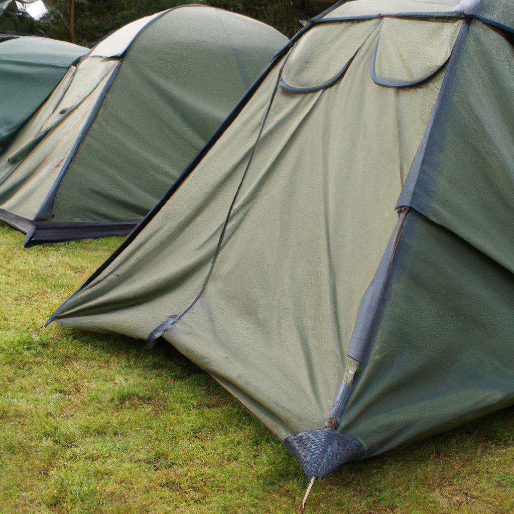 camping, tenting site, hood collars, draft collars, camping experience