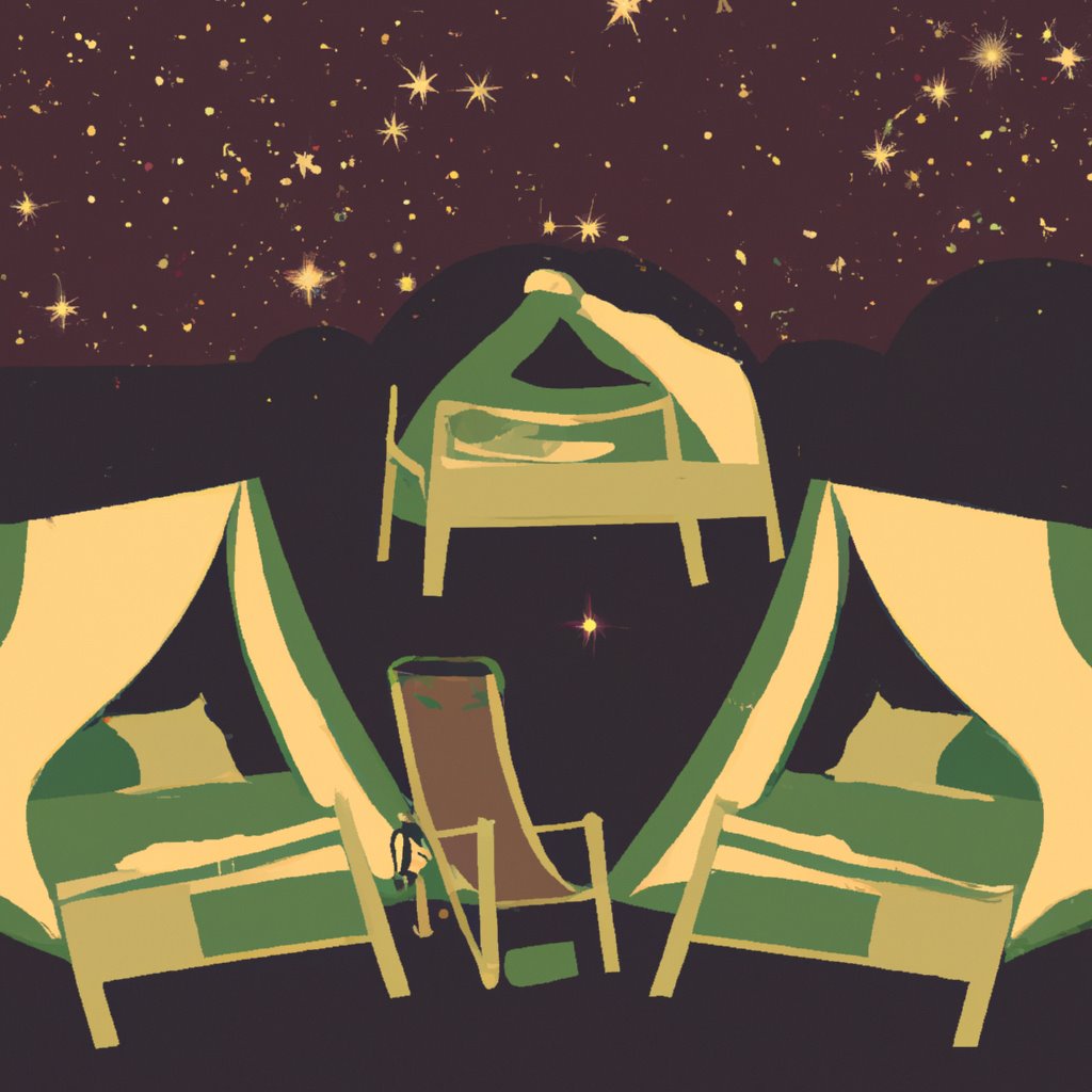 cozy night, camping cots, essential gear, outdoor sleeping, star gazing