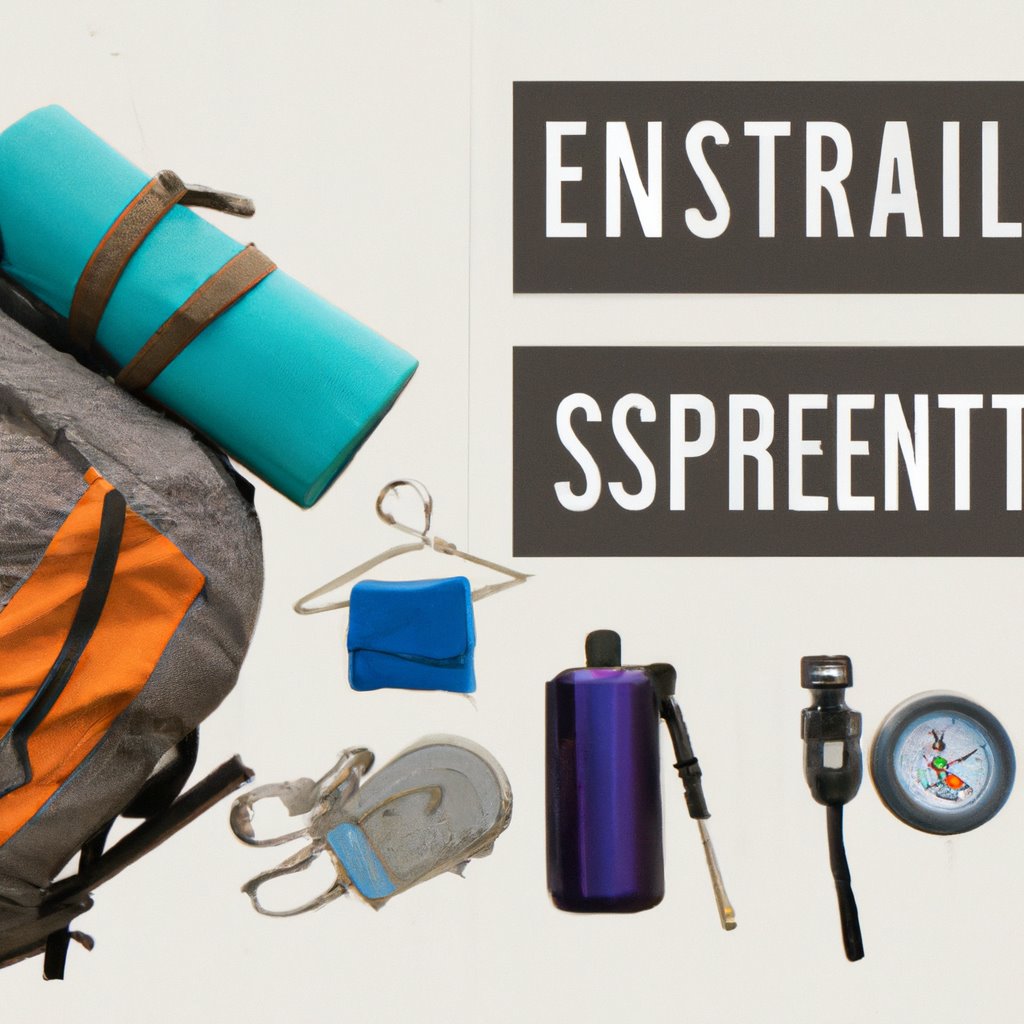 camping, hiking, gear, outdoor, essentials