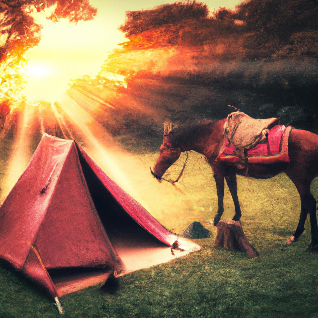 wilderness, horseback, campsites, tenting, camping