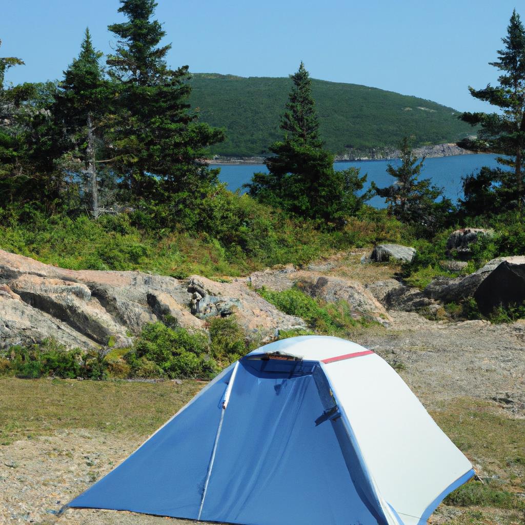 camping, Acadia National Park, outdoor activities, Maine, tenting
