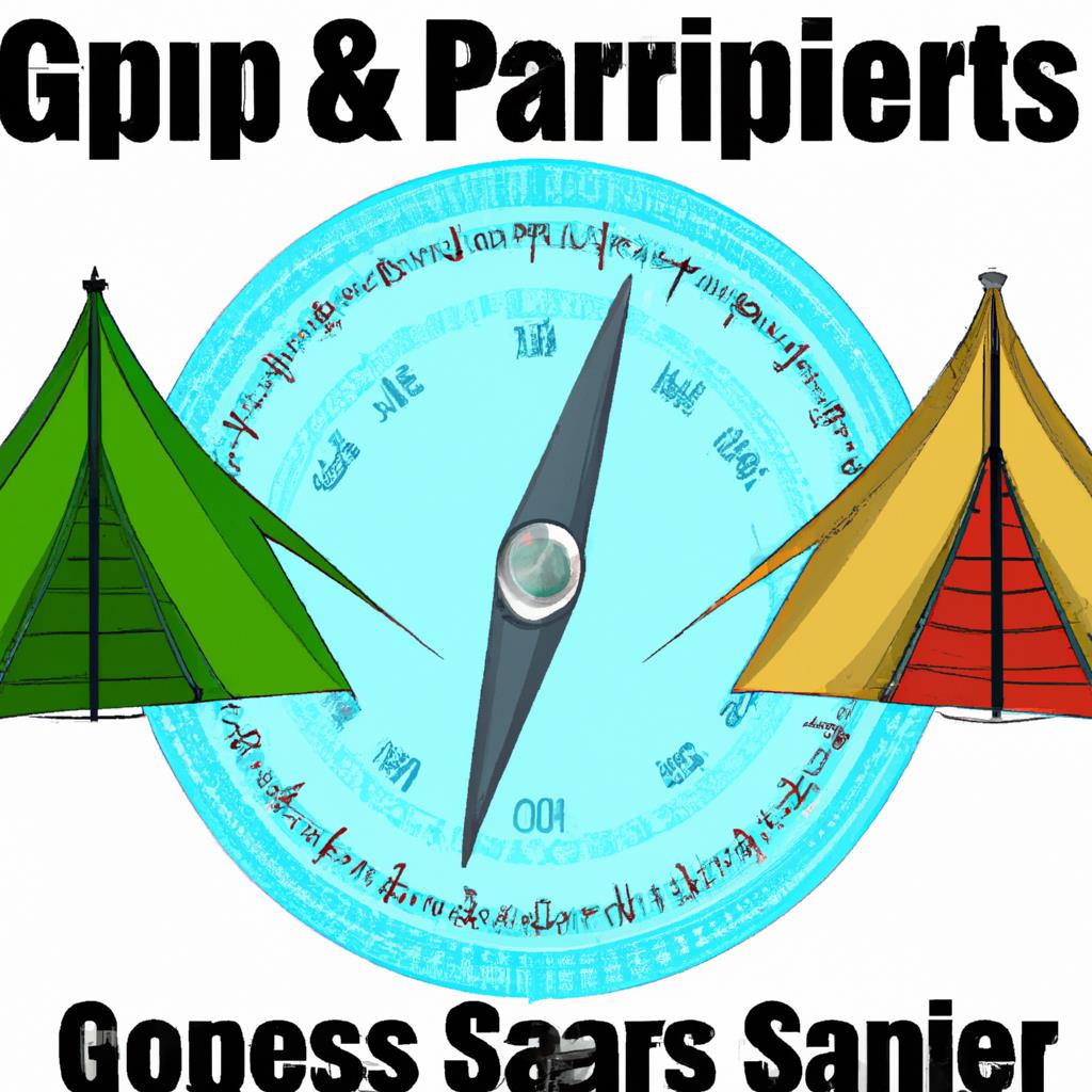 GPS, Compass, Navigation, Camping, Tenting