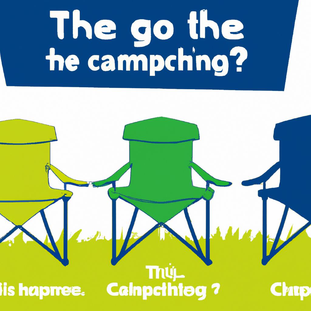 camping, chair, tenting, site, needs