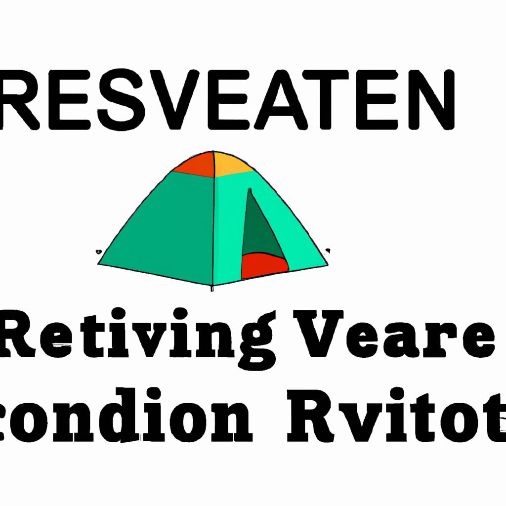 reservation systems, tenting, camping, sites, navigation