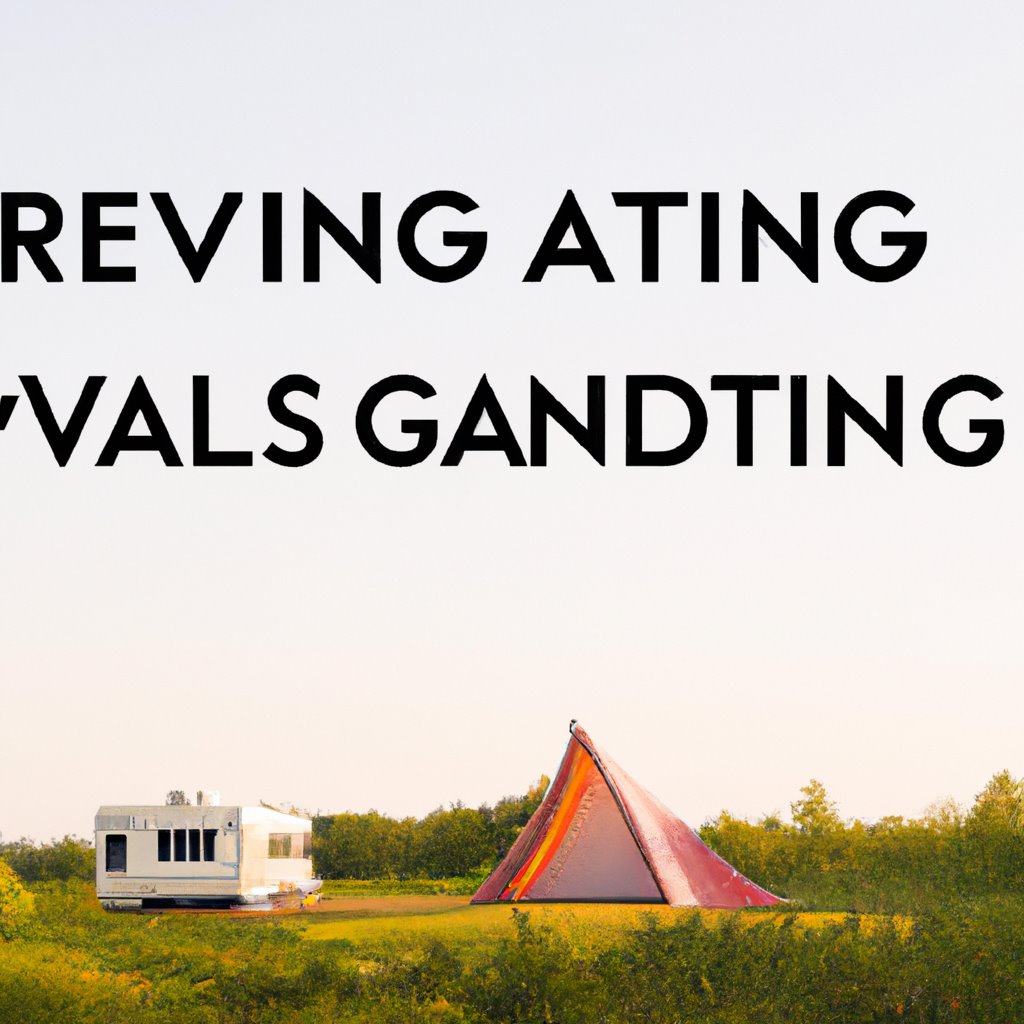 RVs, Camper Vans, Camping, Tenting, Regulations