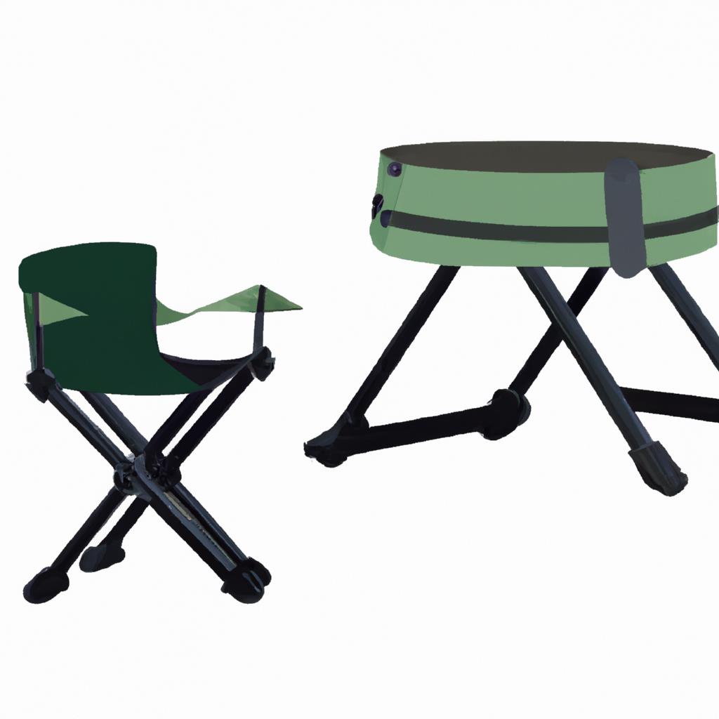 camping, stools, portable, gear, tenting