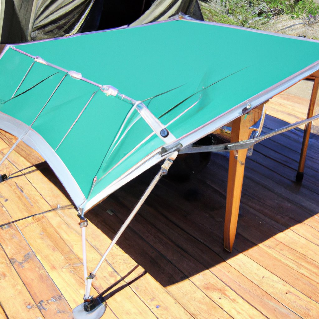 portable, folding, tables, tent, set-up