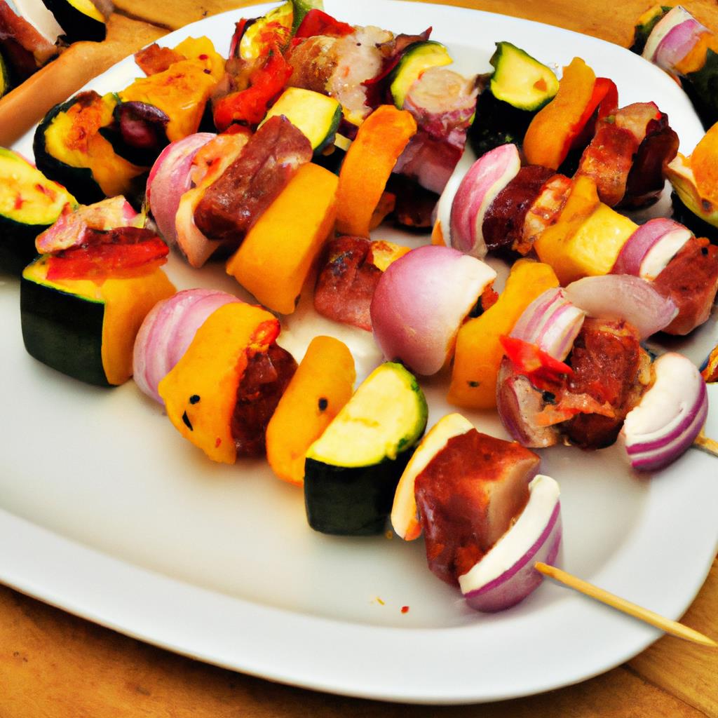 camping, skewer recipes, quick, easy, busy campers