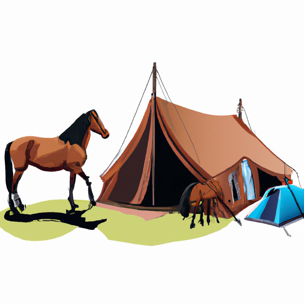 Saddle, Adventure, Horseback Riding, Campsites, Camping