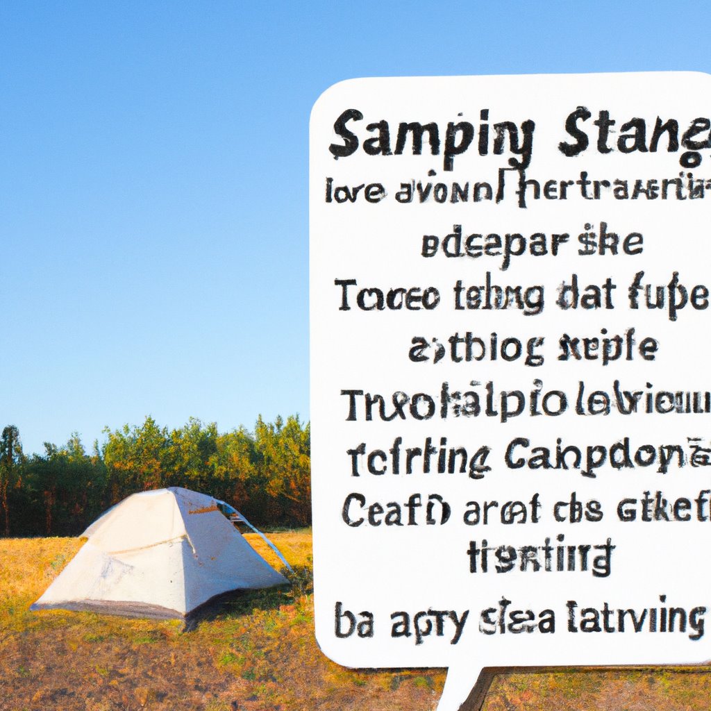 Safety Tips for Tenting and Camping, Remote Backpacking Campsites, Camping Safety Tips, Tenting Safety, Outdoor Safety