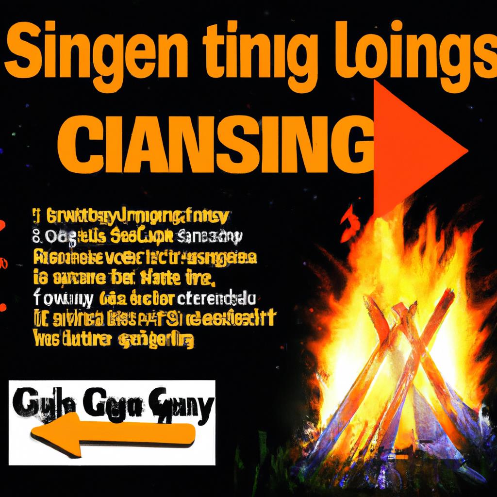 campfire, singalong, classic, camping, songs