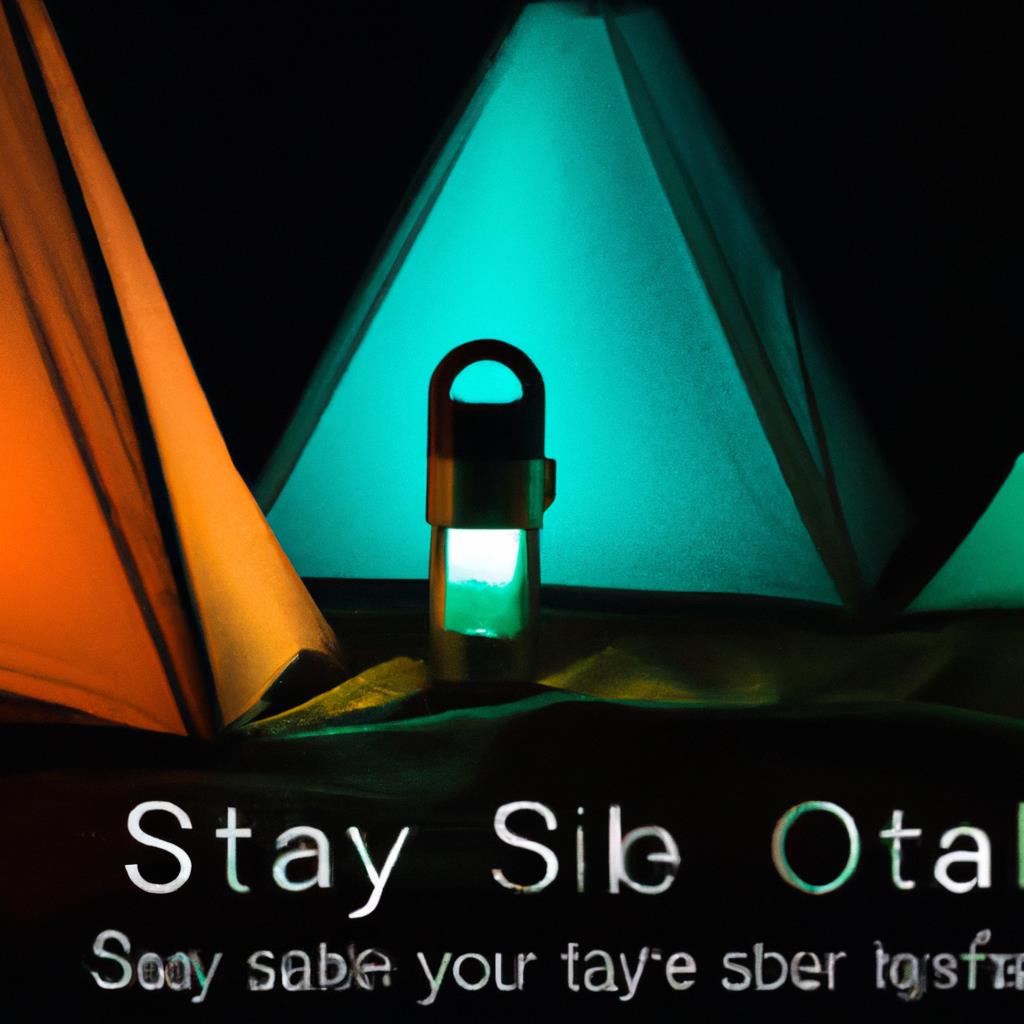 lanterns, campsite, LED, safety, visibility