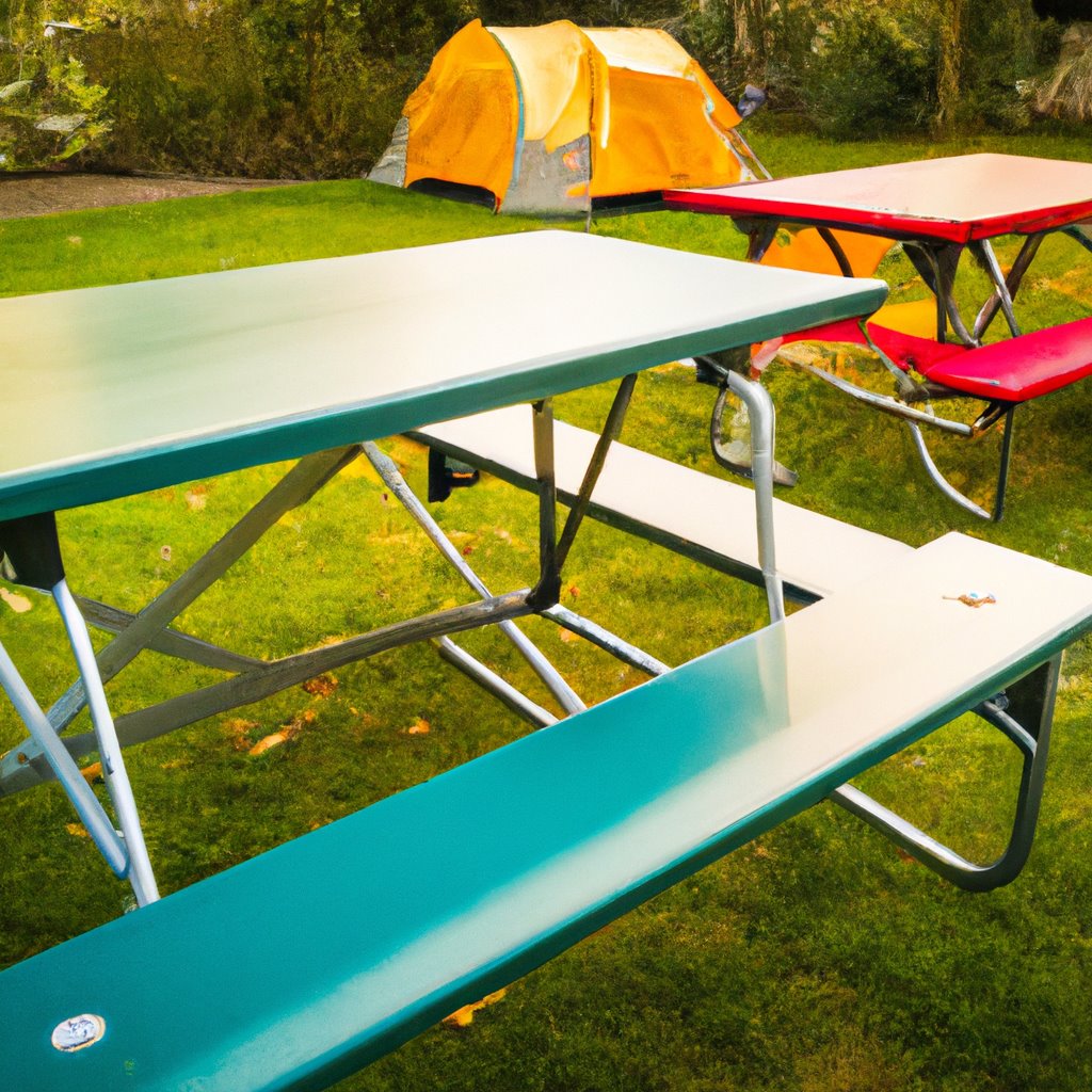 folding tables, tenting, camping, outdoor activities, portable furniture