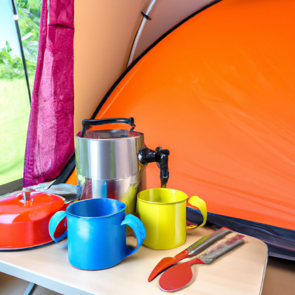 camping, kitchen, essentials, tenting, trip