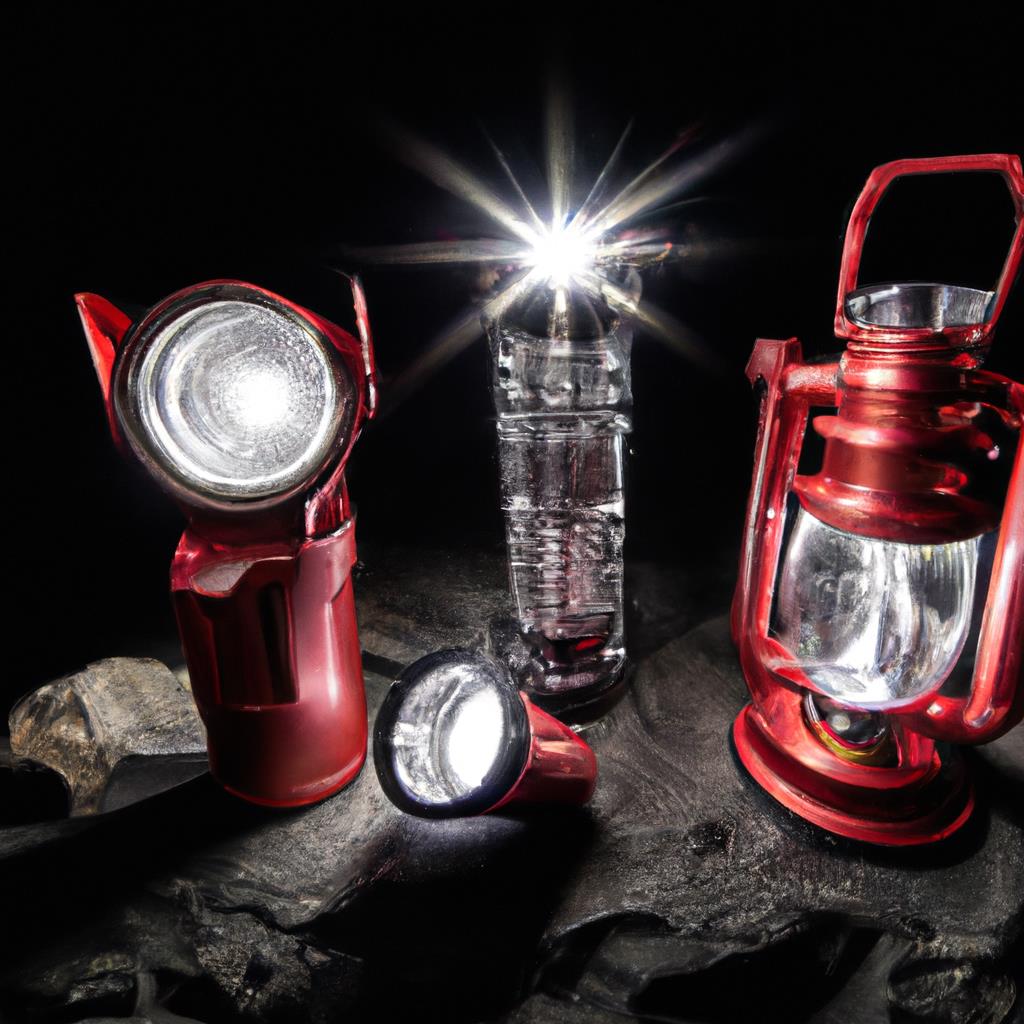 flashlight, camping, outdoors, night, adventure