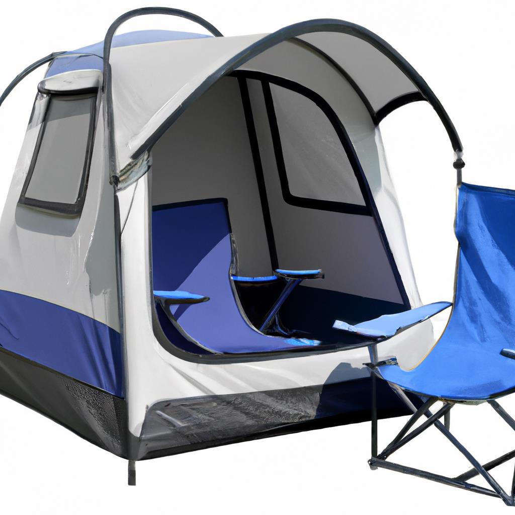 Camping, Recliners, Relaxing, Tenting, Campsite