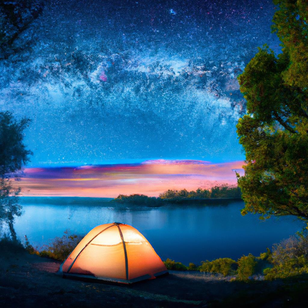 Lakeside camping, Tenting sites, Stargazing, Nature watching, Outdoor activities