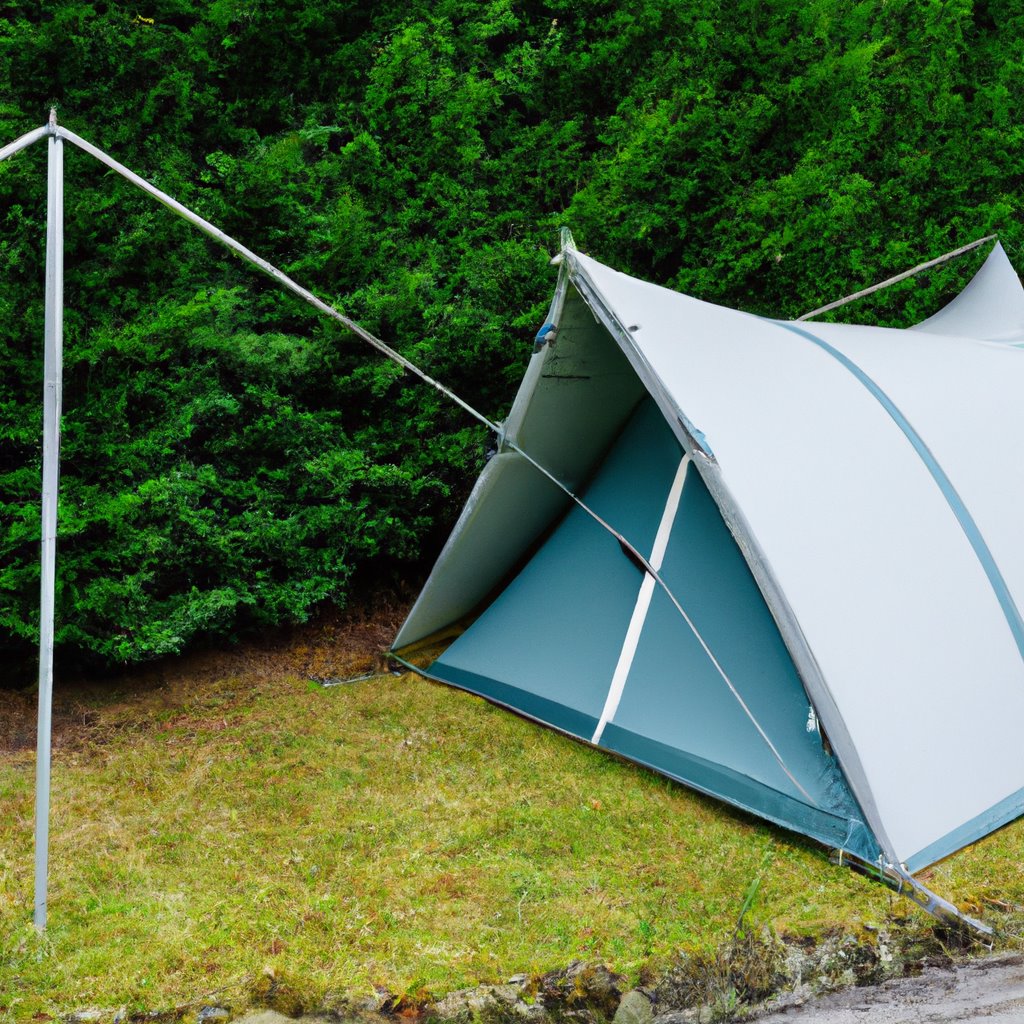 tenting, tent, camping, site, secure