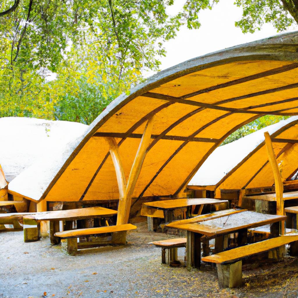 camping, picnic shelters, outdoor experience, nature, campground