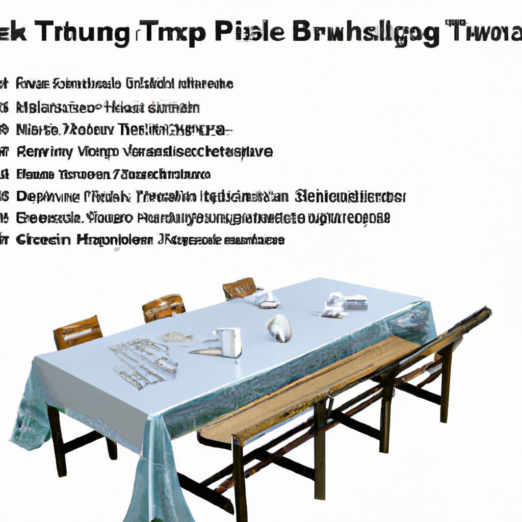 camping, tenting, outdoor, table layout, organization