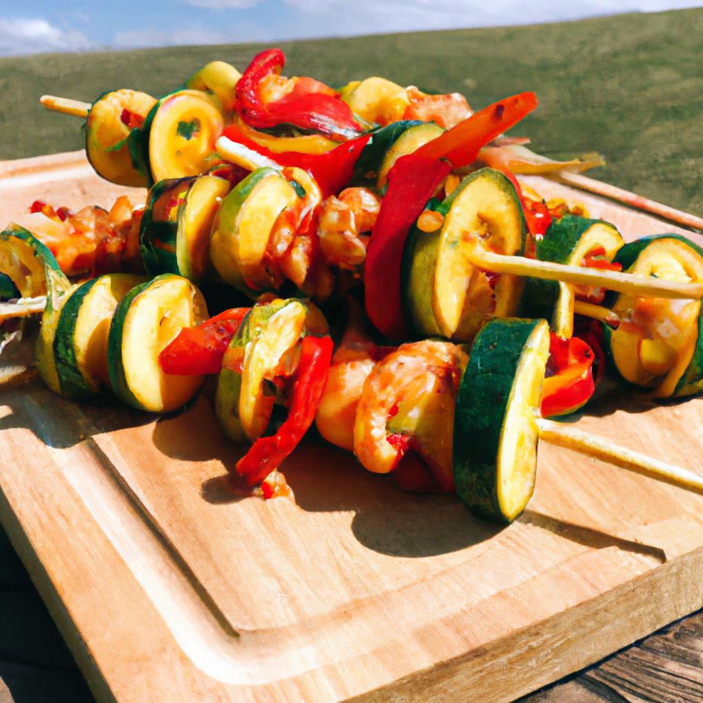 Vegetarian, Skewer, Recipes, Tenting, Adventures